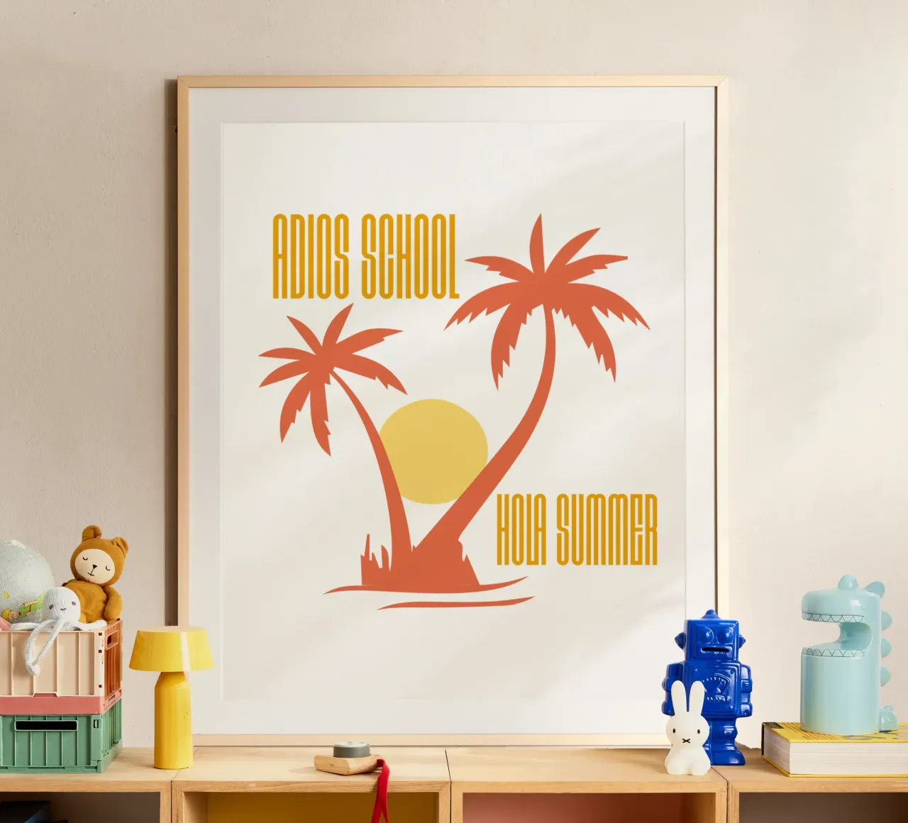 adios school hola summer poster da ArtDesign by KBK