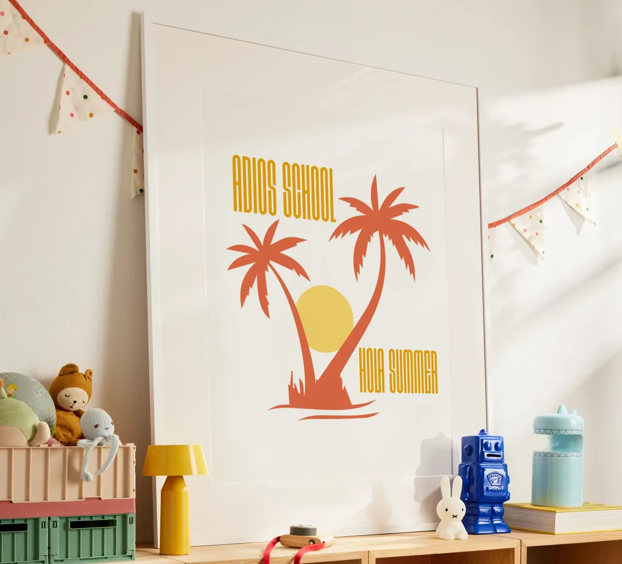 adios school hola summer poster da ArtDesign by KBK
