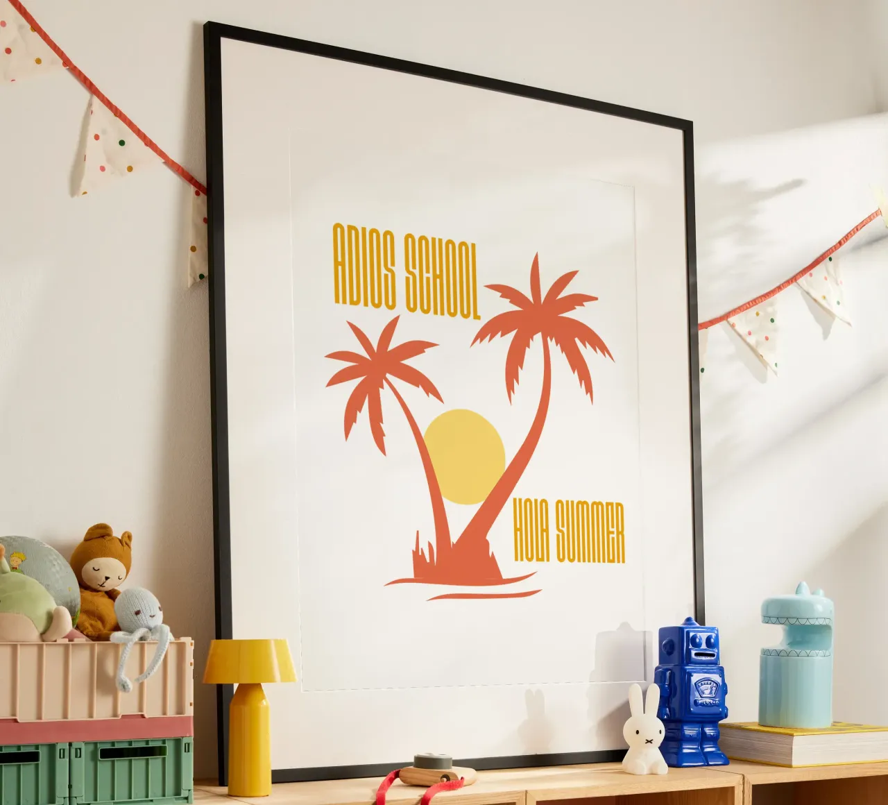 adios school hola summer poster da ArtDesign by KBK