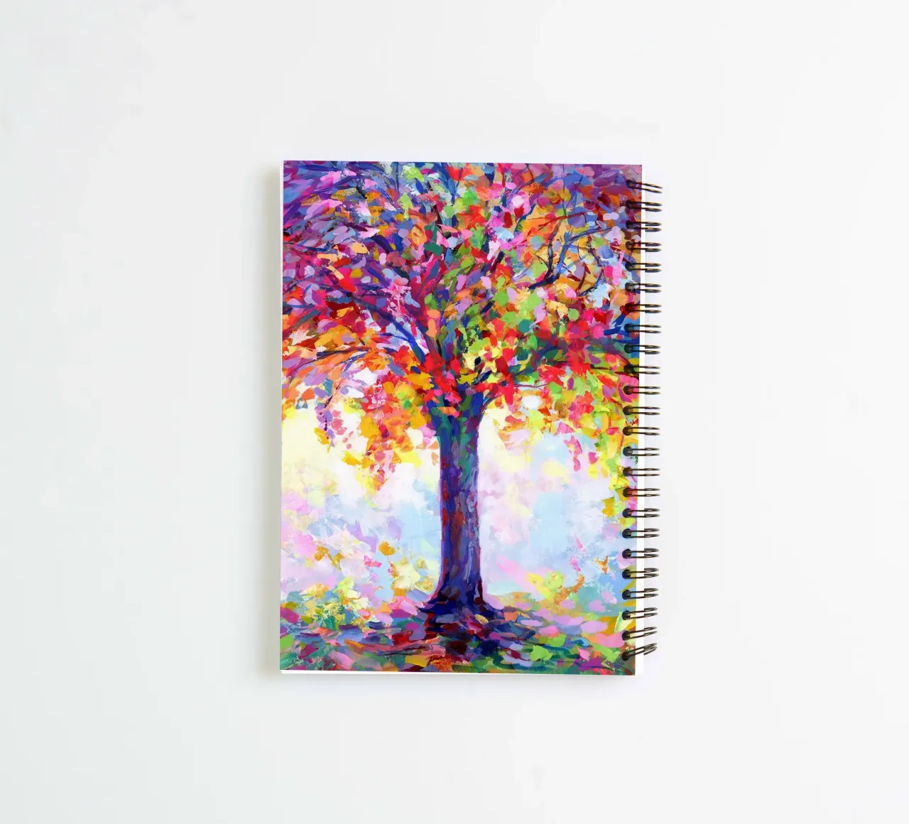 Tree of Happiness spiral notebook by maluniq
