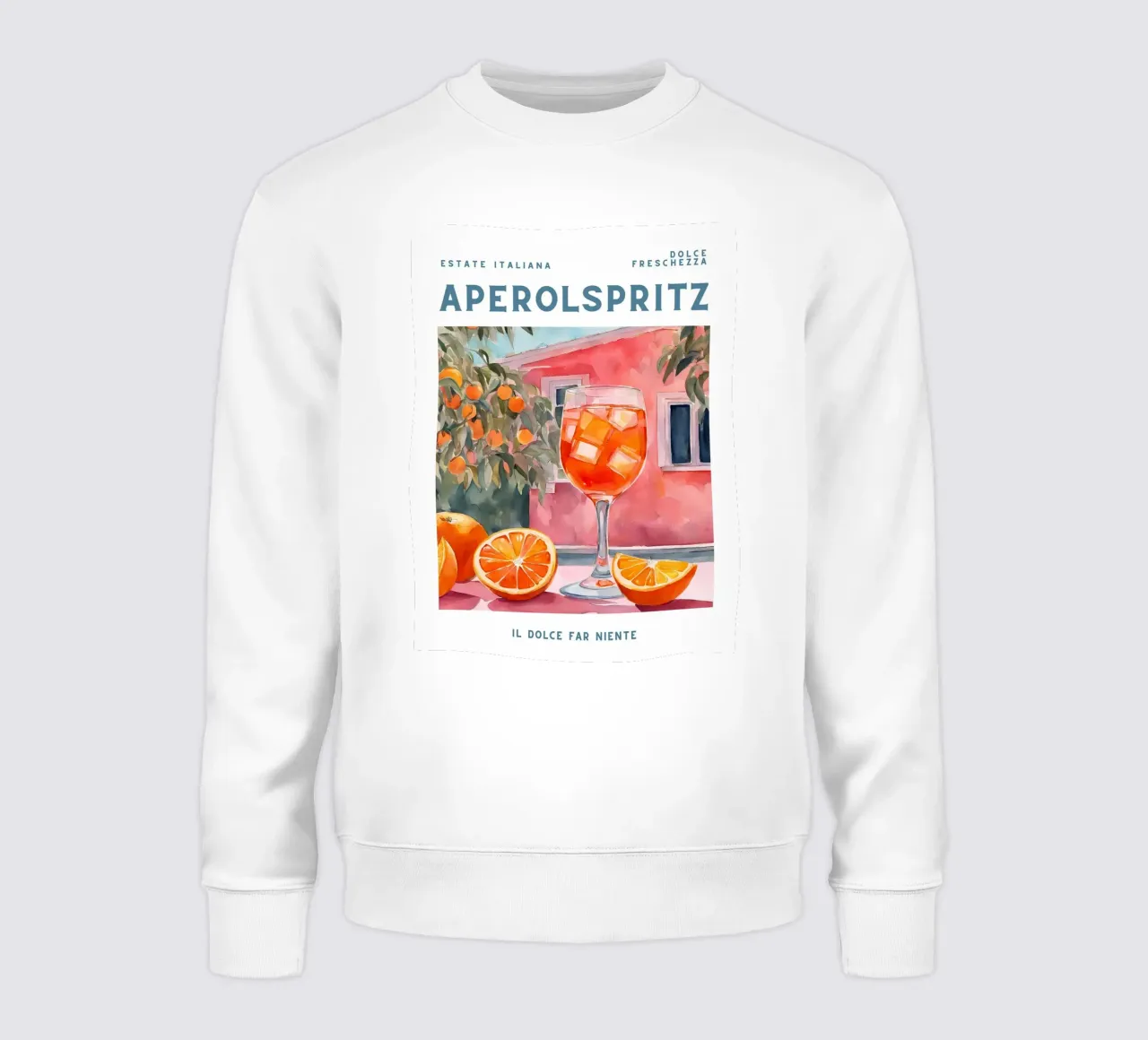L'été italien - Aperol Spritz sweat de maluniq