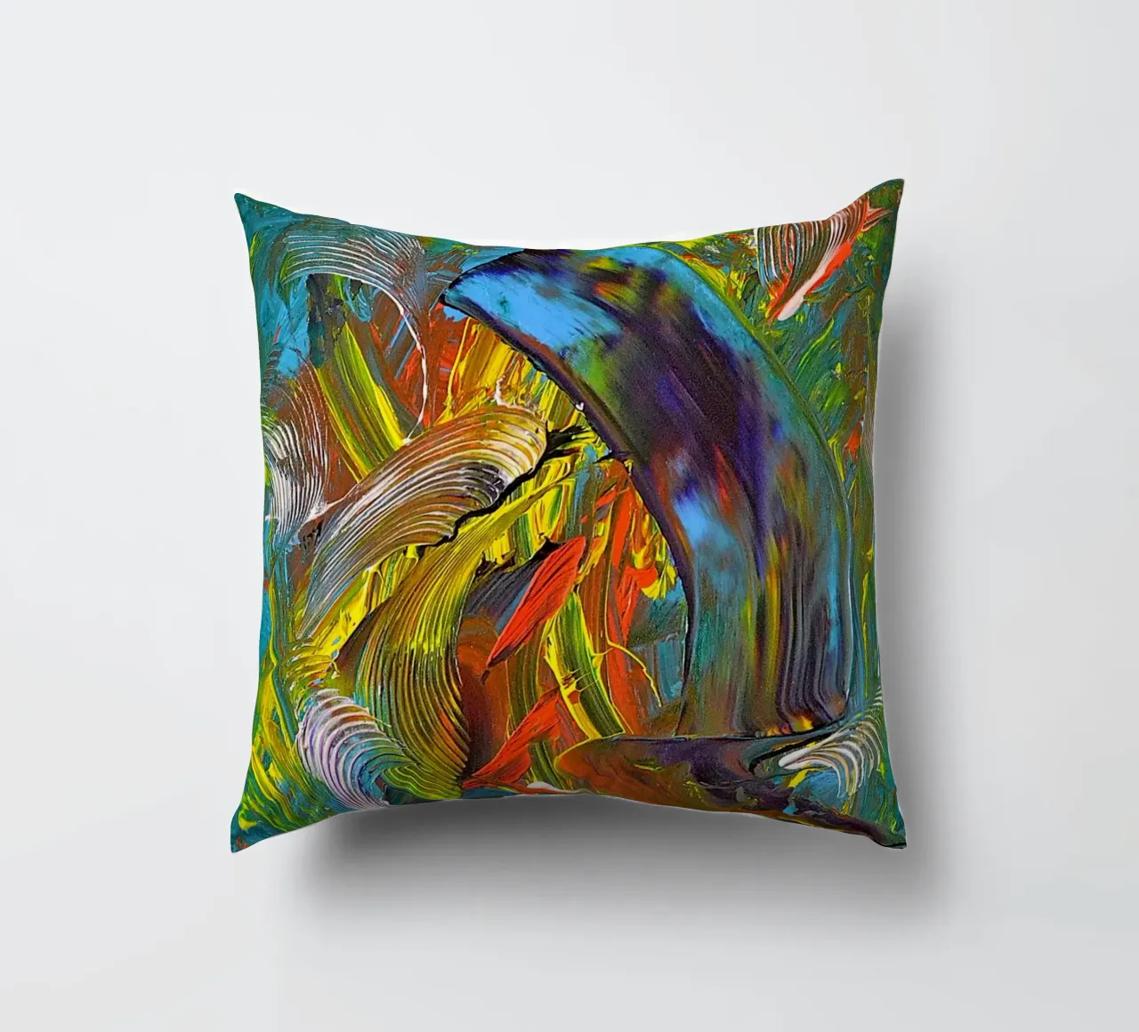 HOPE Kissen von Thierry Vobmann Abstract painting
