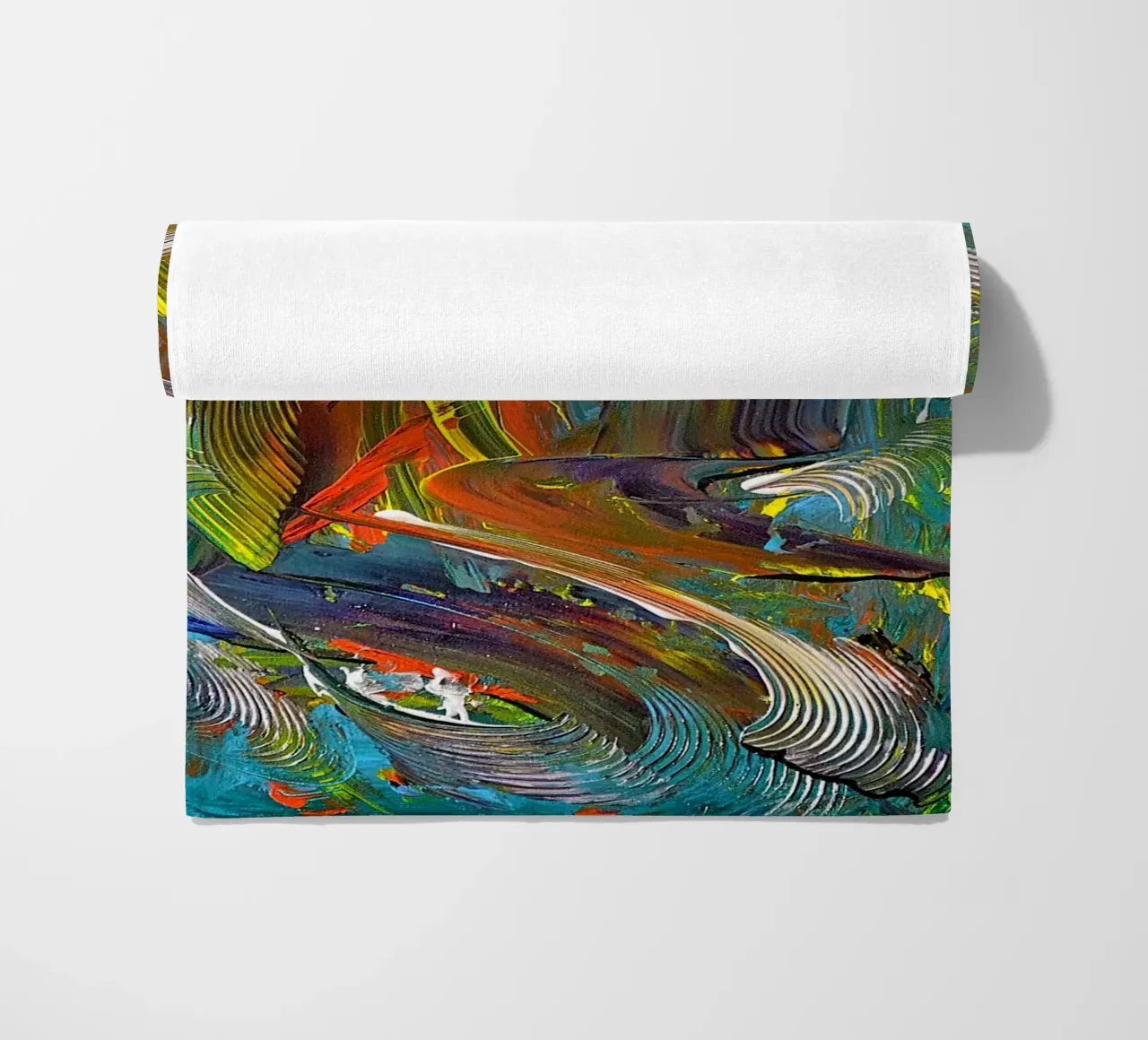 ESPOIR serviette de plage de Thierry Vobmann Abstract painting