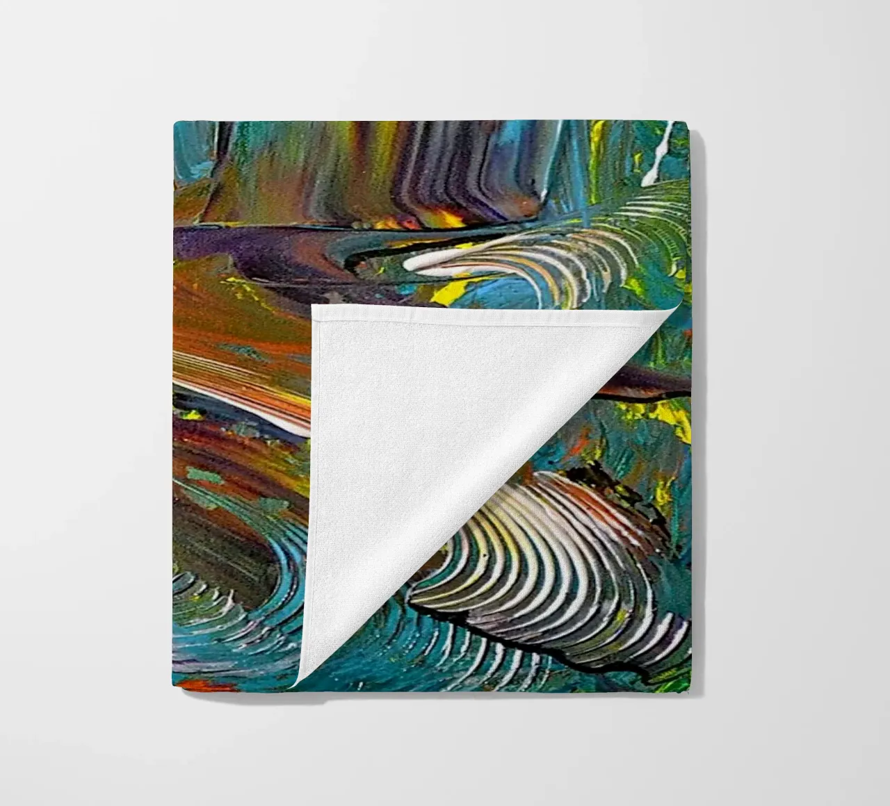 ESPOIR serviette de plage de Thierry Vobmann Abstract painting