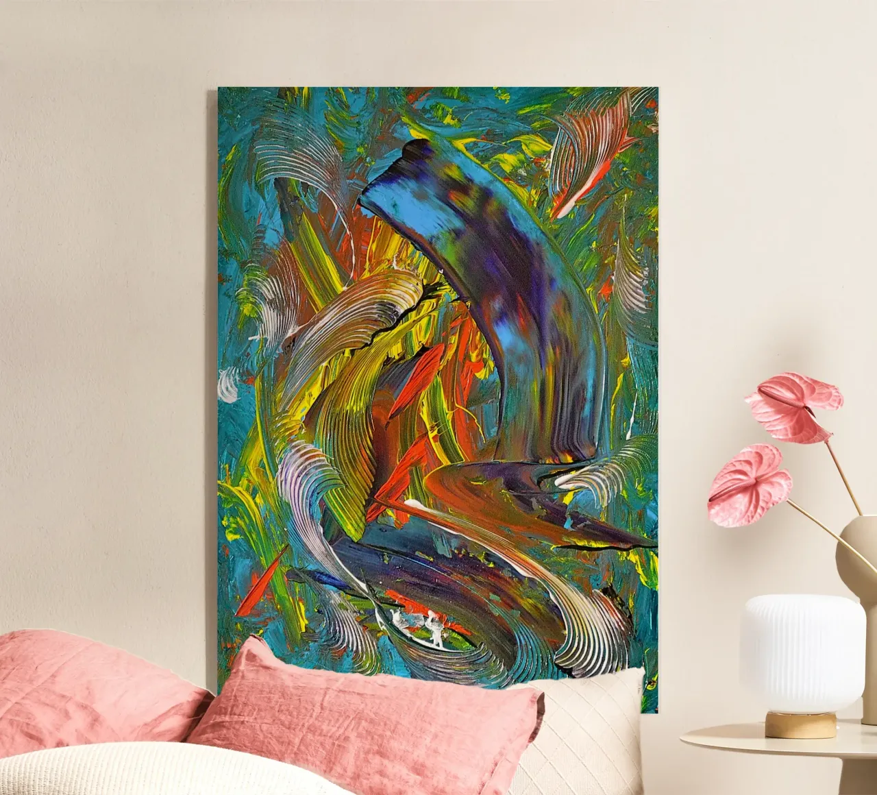 SPERANZA plexiglass da Thierry Vobmann Abstract painting