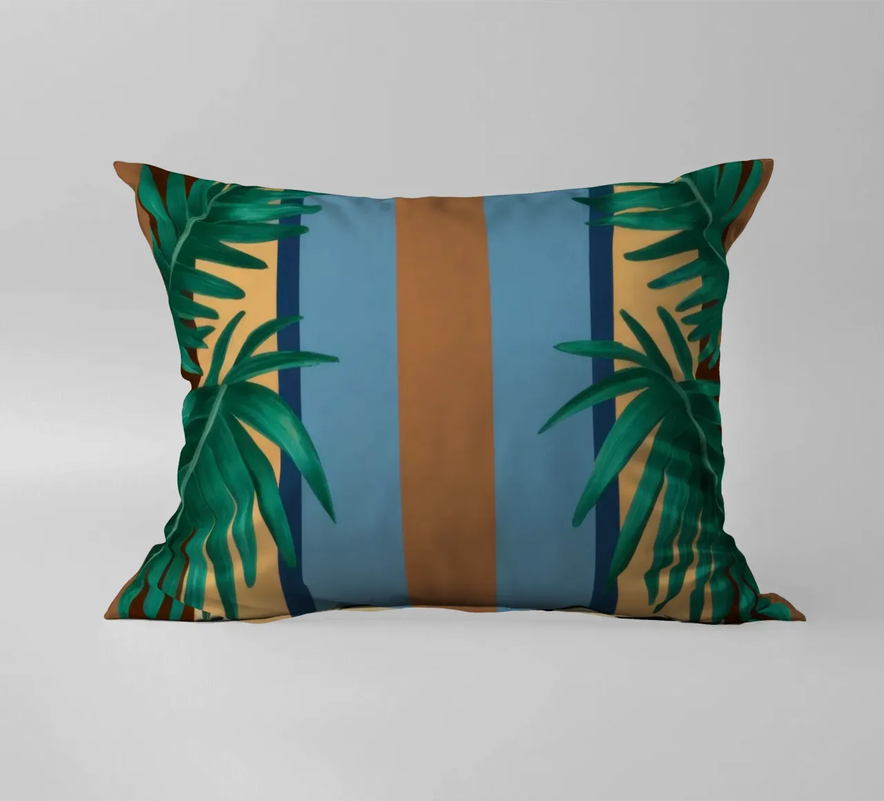 Checkered Path Archway decorative cushion by Pale Aura