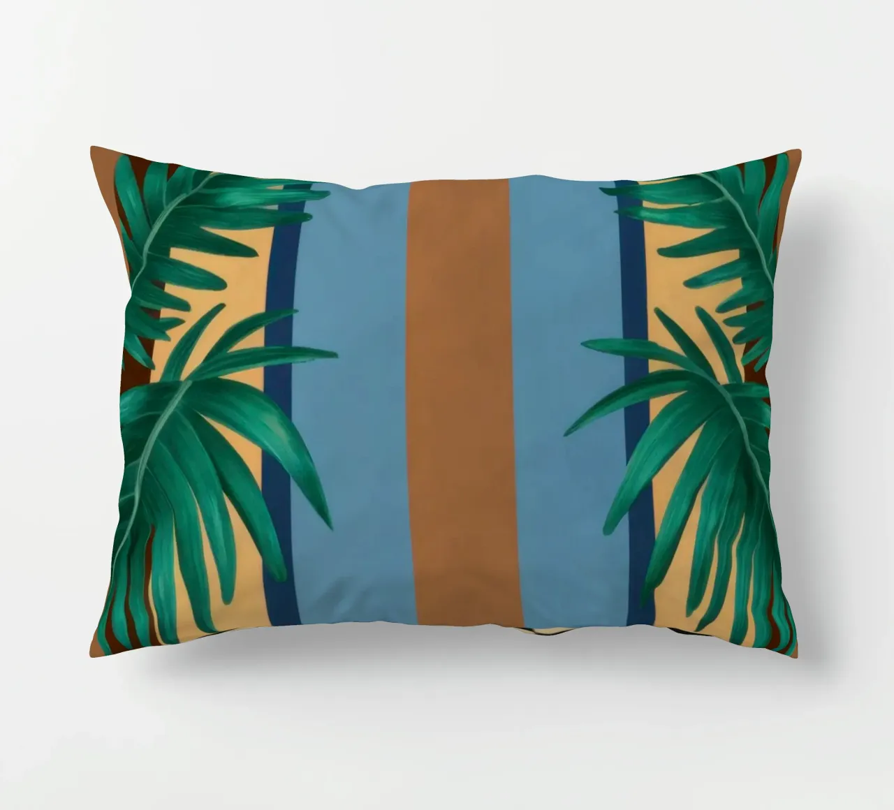 Checkered Path Archway decorative cushion by Pale Aura