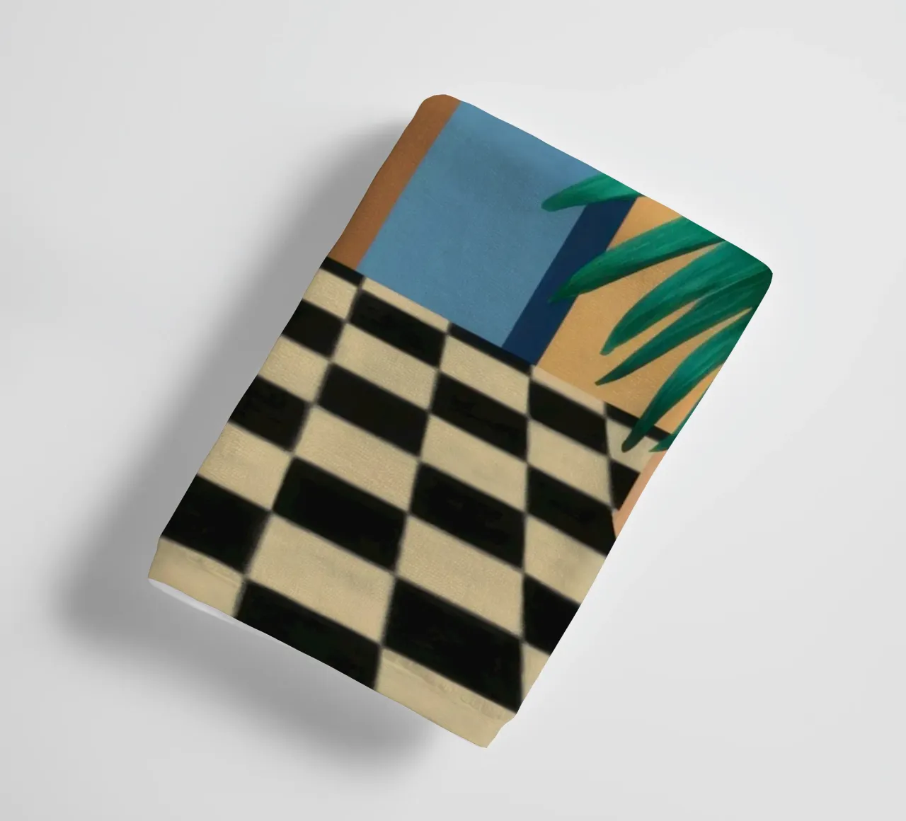 Checkered Path Archway towel by Pale Aura