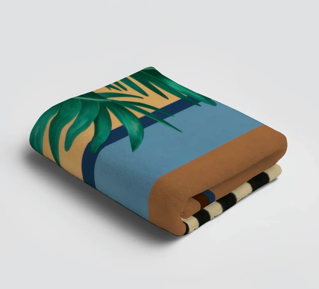 Checkered Path Archway towel by Pale Aura