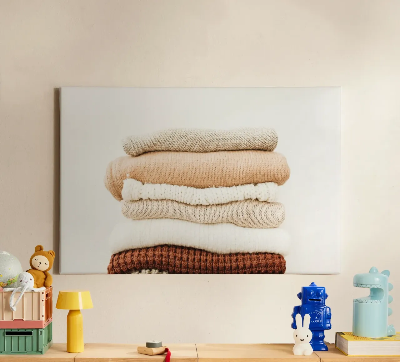 Douceur automnale toile avec Caisse américaine de PhotoVibe Decor