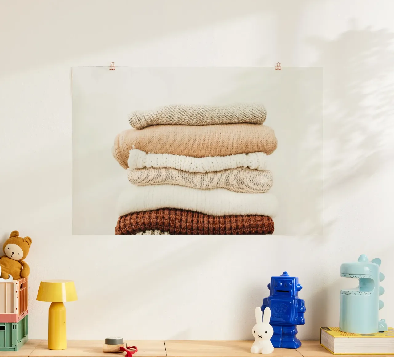 Accogliente quiete autunnale poster da PhotoVibe Decor