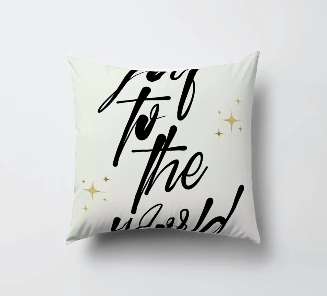 Joy To The World1 cuscino da Kubistika