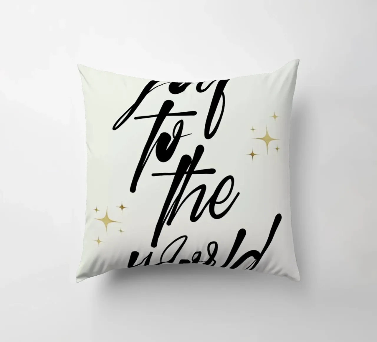 Joy To The World1 cuscino da Kubistika