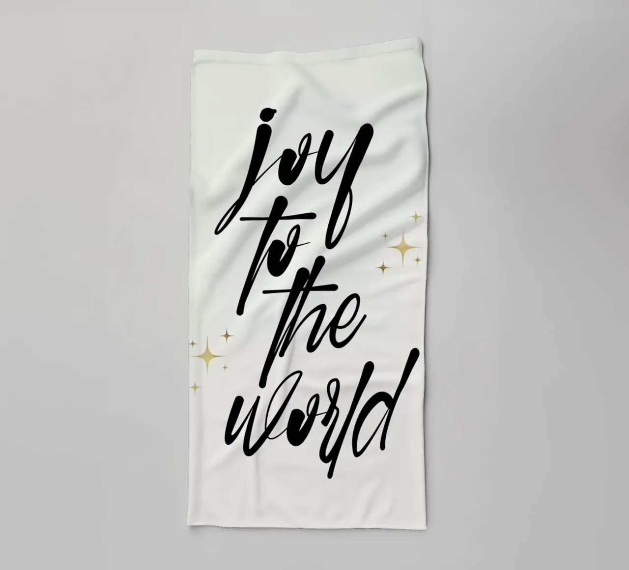 Joy To The World1 asciugamano da bagno da Kubistika