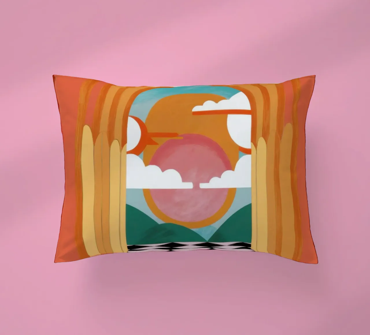 Sogno di un corridoio ad arco cuscino da Pale Aura