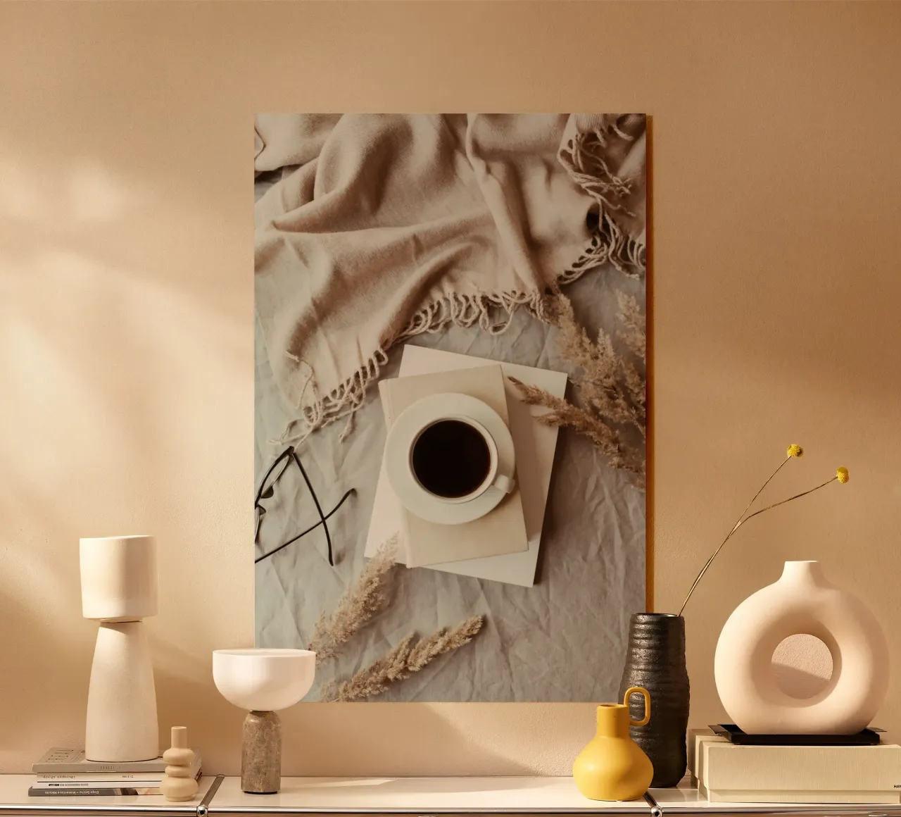 Accogliente quiete autunnale plexiglass da PhotoVibe Decor