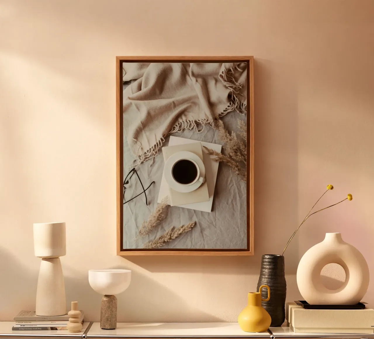 Douceur automnale toile avec Caisse américaine de PhotoVibe Decor