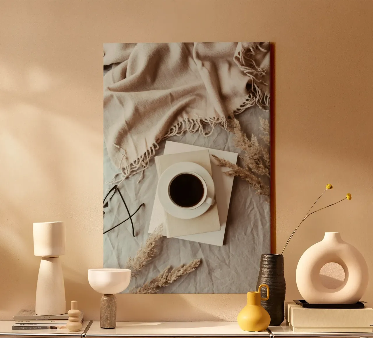 Douceur automnale toile avec Caisse américaine de PhotoVibe Decor