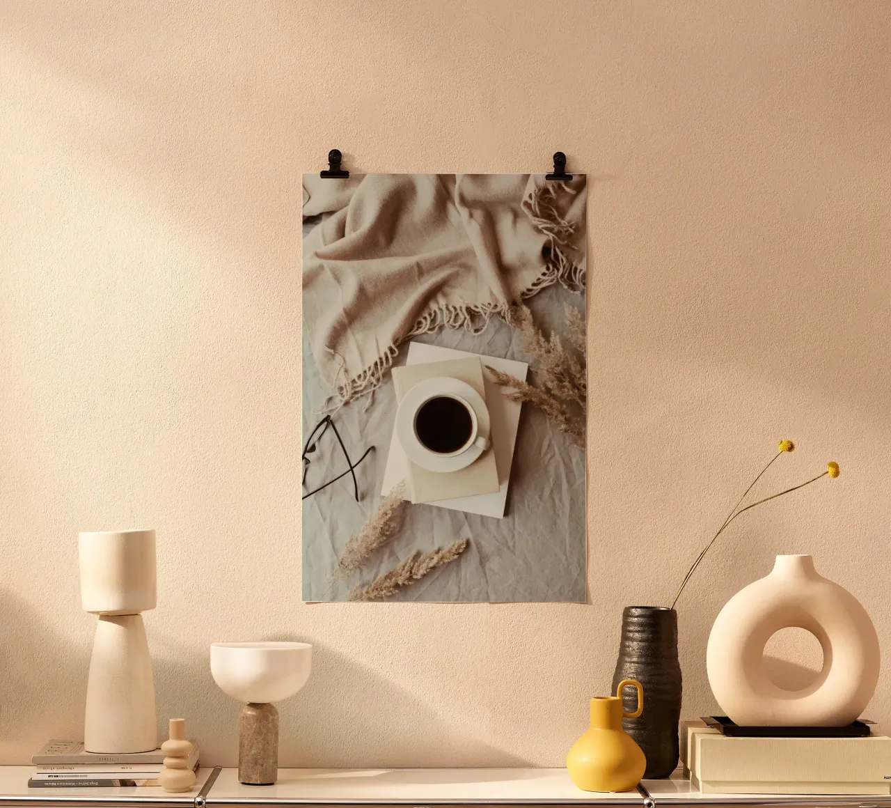 Accogliente quiete autunnale carta hahnemühle da PhotoVibe Decor