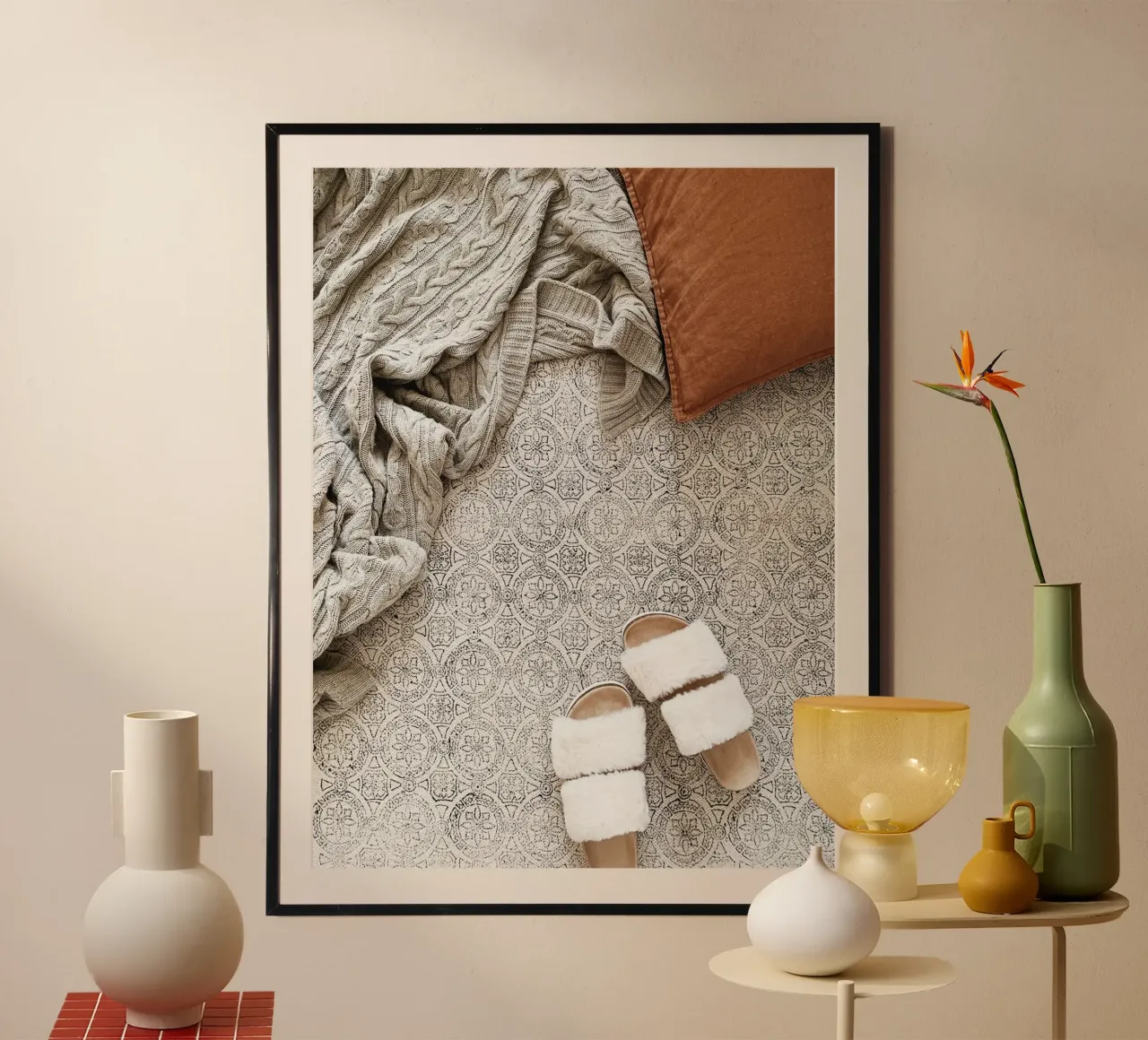 Cozy Autumn Stillness hahnemühle by PhotoVibe Decor