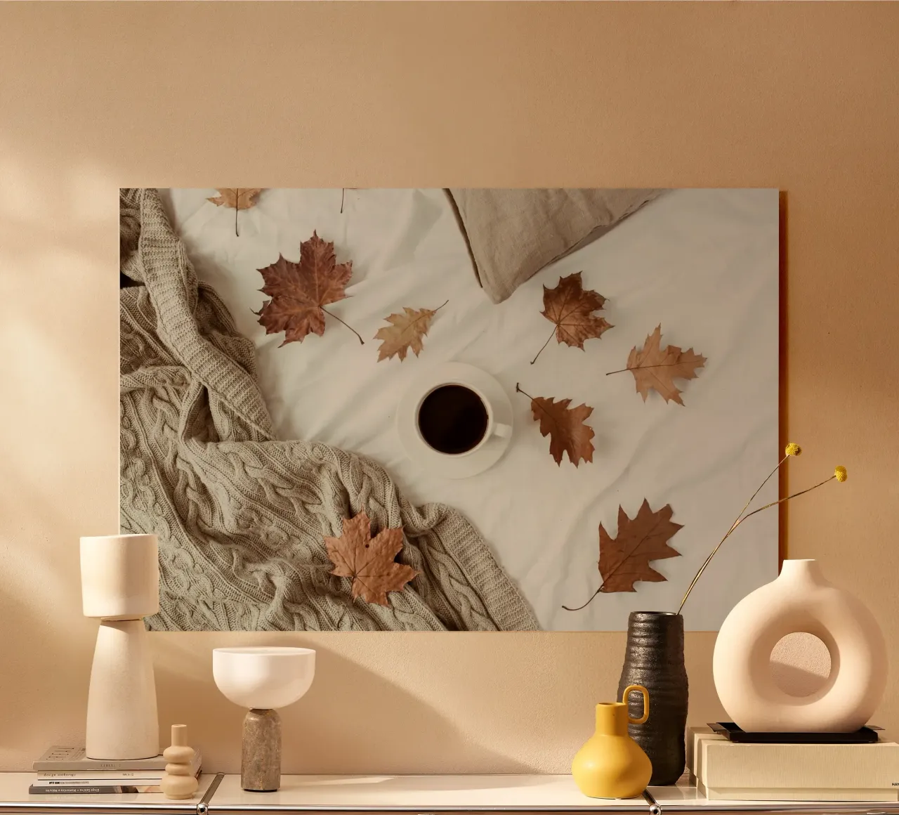 Accogliente quiete autunnale plexiglass da PhotoVibe Decor