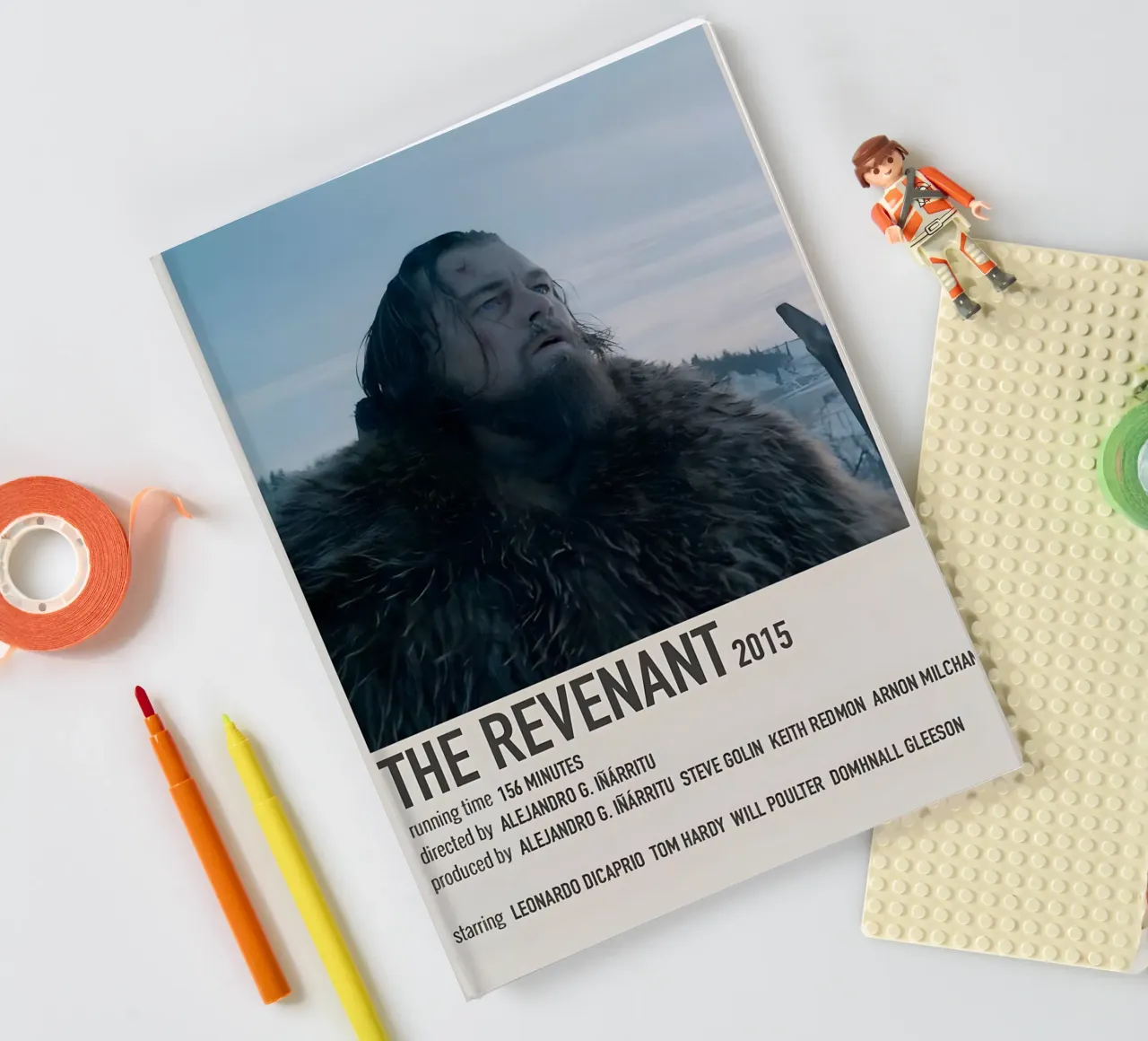 THE REVENANT 2015 notebook by MVFminimalist