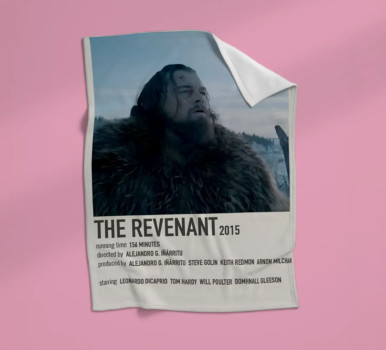THE REVENANT 2015 Fleecedecke von MVFminimalist