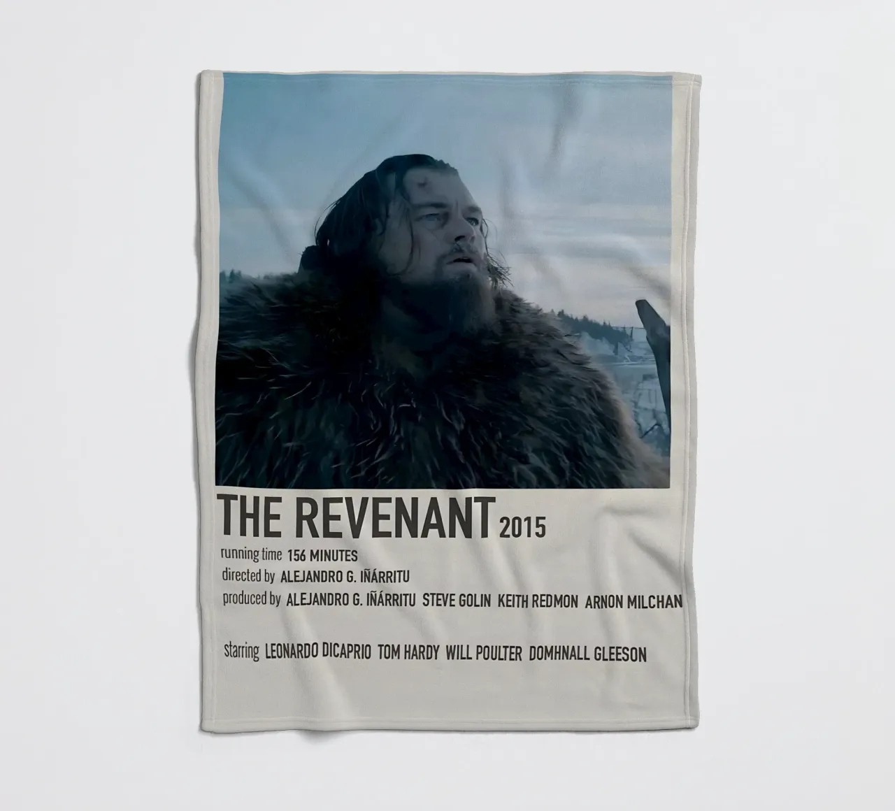 THE REVENANT 2015 Fleecedecke von MVFminimalist