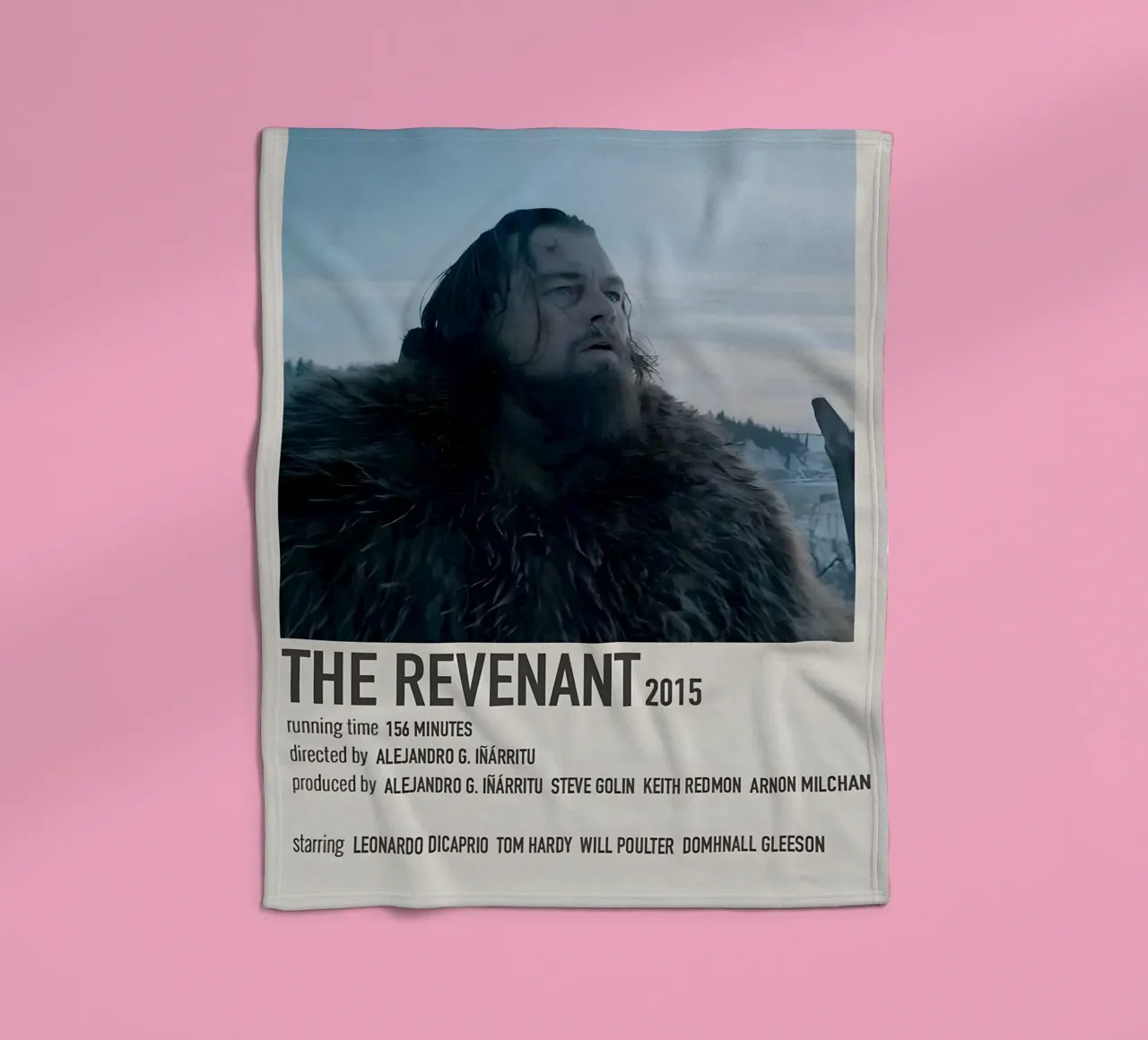 THE REVENANT 2015 Fleecedecke von MVFminimalist