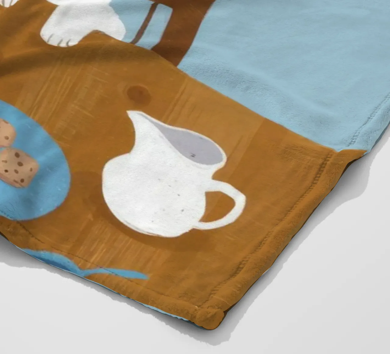 Raduno di gatti all'ora del tè coperta in pile da Pale Aura