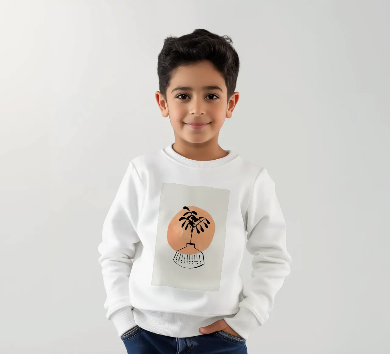 Sand Vase felpa bambino da EnShape