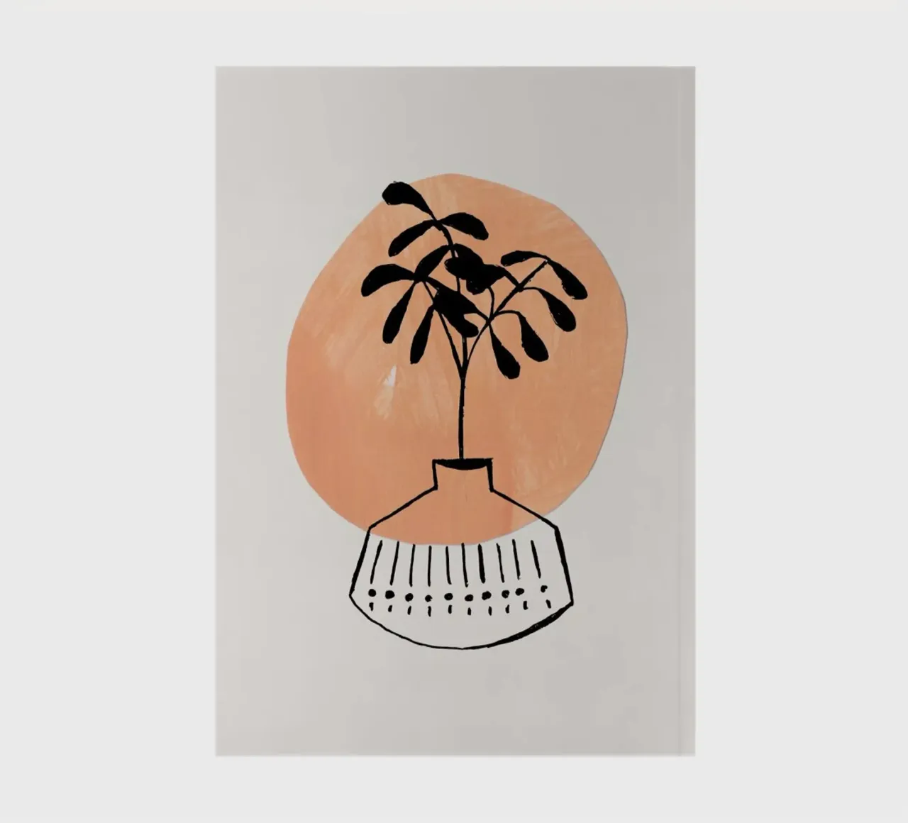 Sand Vase notebook by EnShape