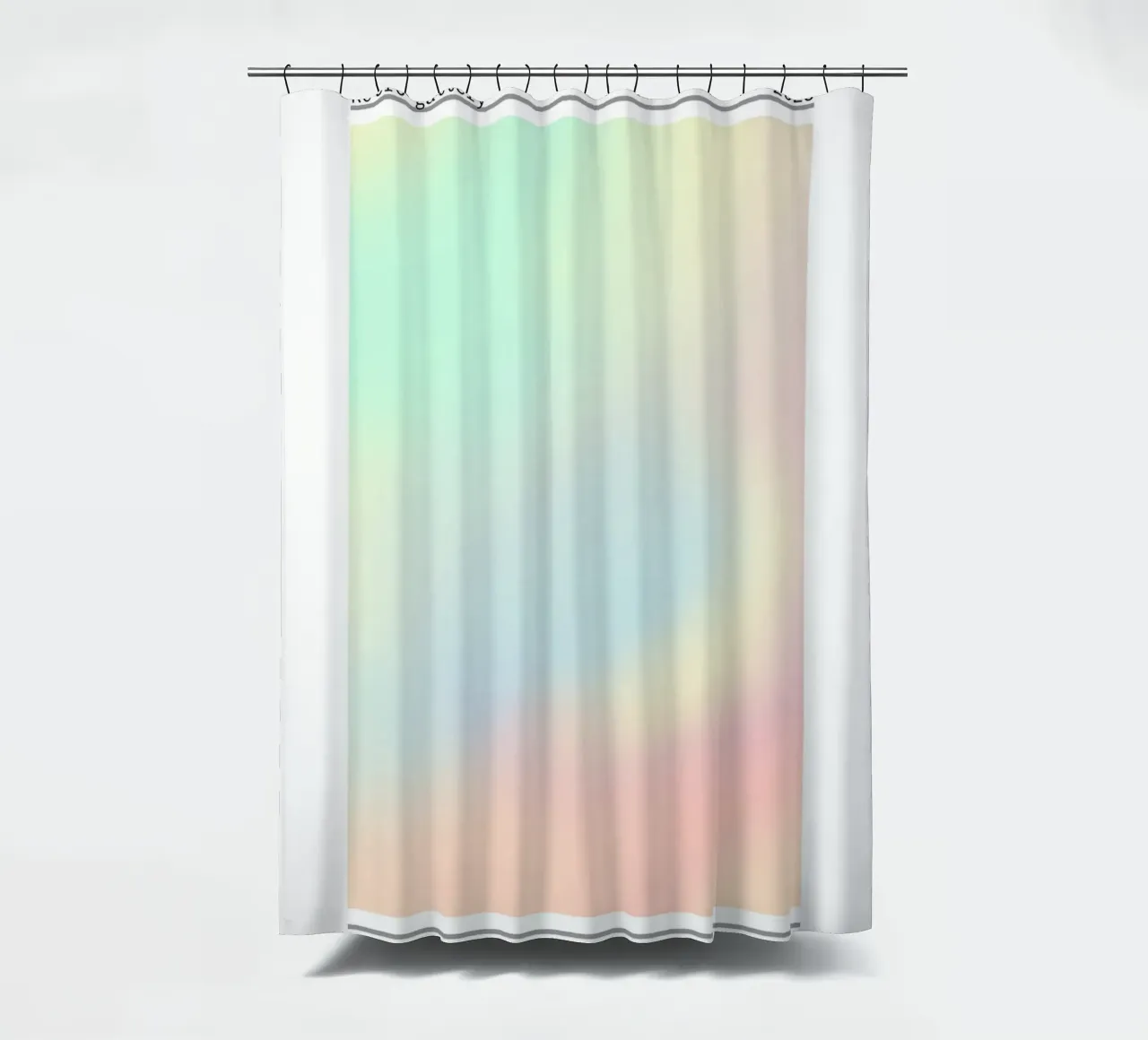 Retro Gallery Intuition Gradient Abstract Poster Art 2023 tenda da doccia da homdeco