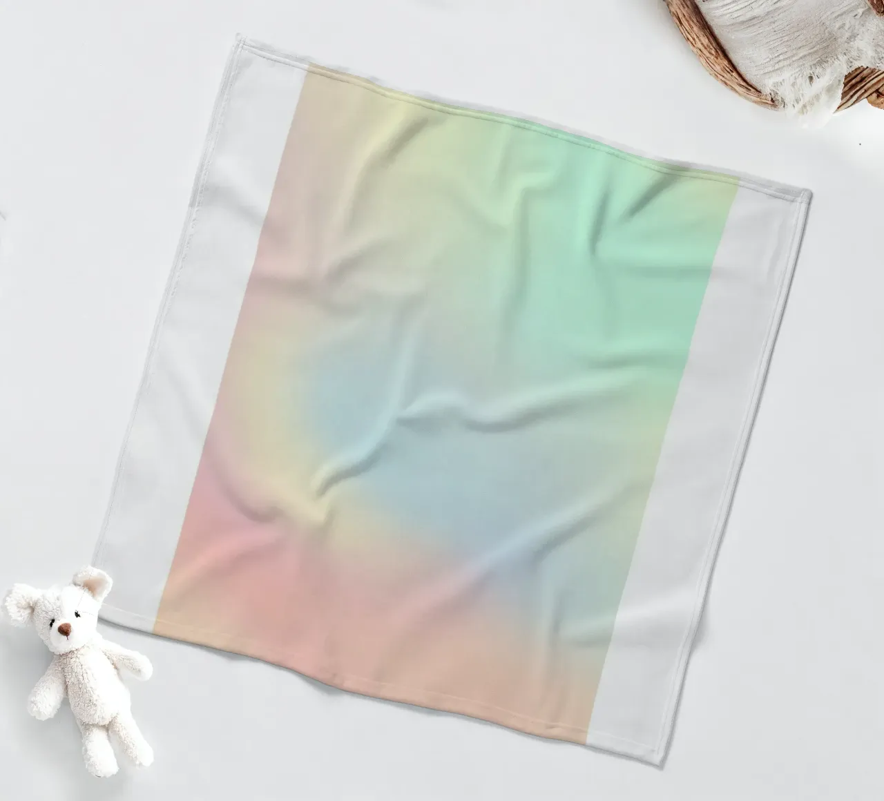 Retro Gallery Intuition Gradient Abstract Poster Art 2023 coperta in pile da homdeco