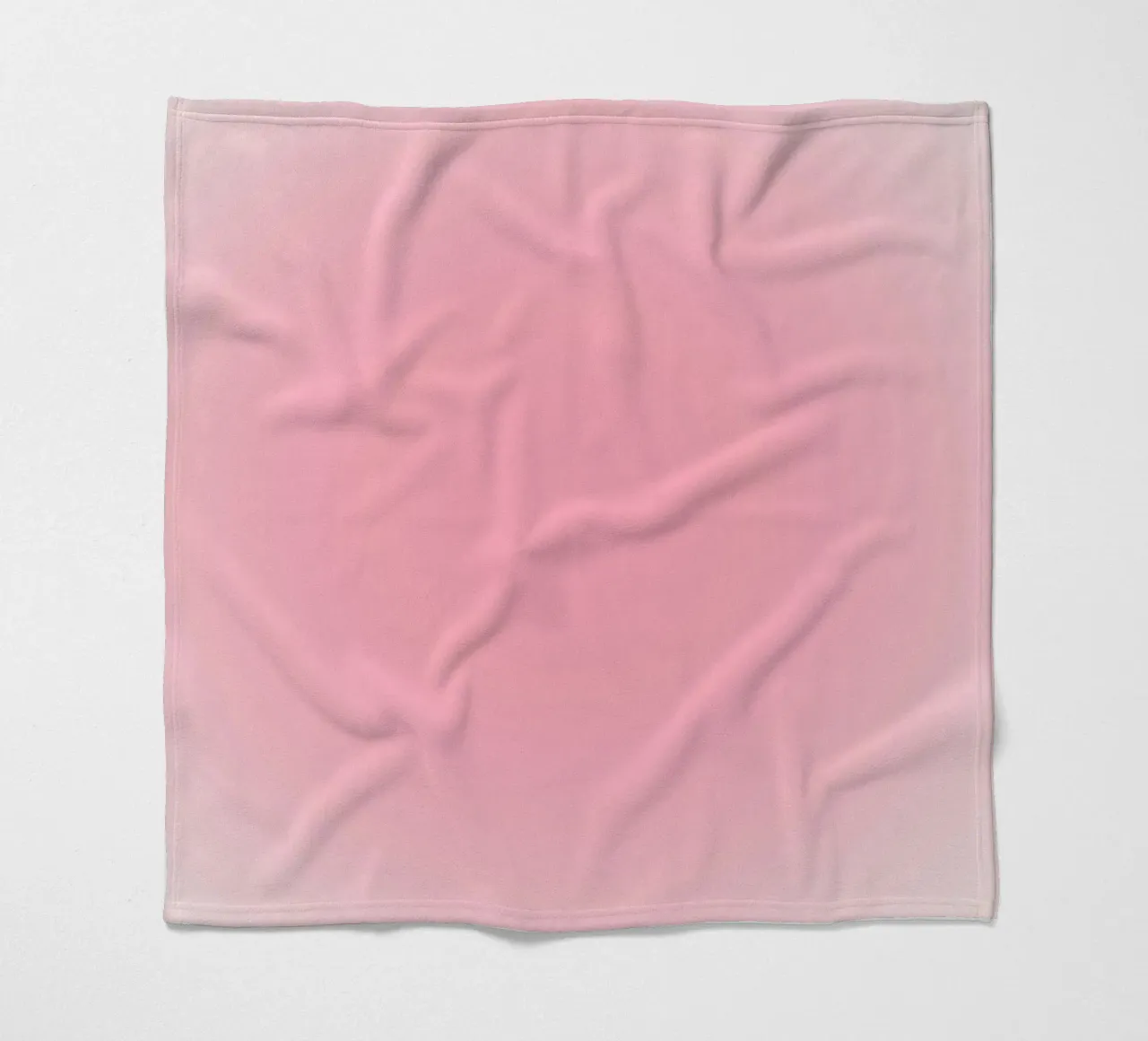 Bubblegum Pink Soft Aura Gradient Abstract Art Print fleece blanket by homdeco