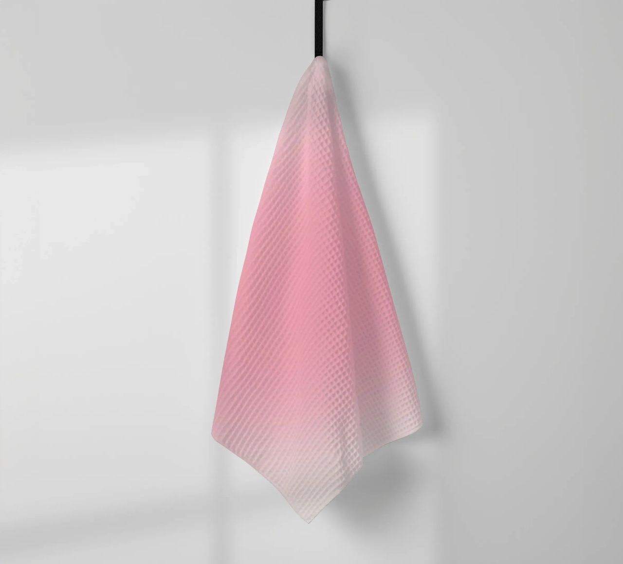 Stampa d'arte astratta rosa bubblegum Soft Aura Gradient canovaccio da cucina da homdeco