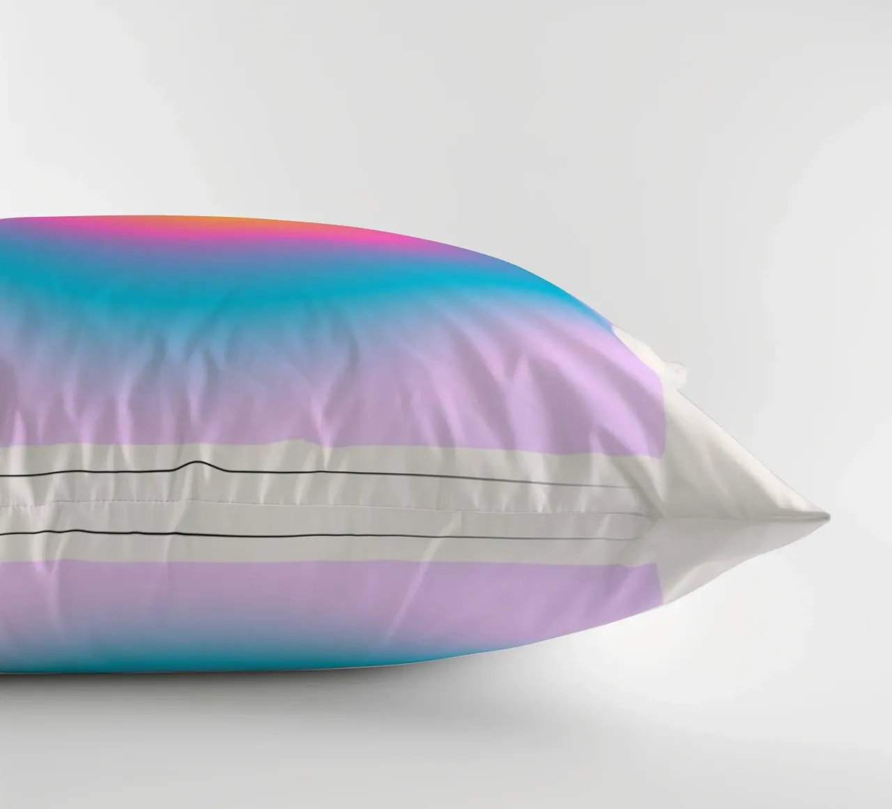 Angel Number 222 Alignment Aura Gradient Art Print decorative cushion by homdeco