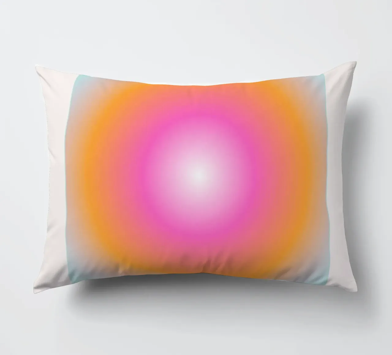 Angelo numero 333 Supporto Aura Gradiente Poster Art cuscino da homdeco
