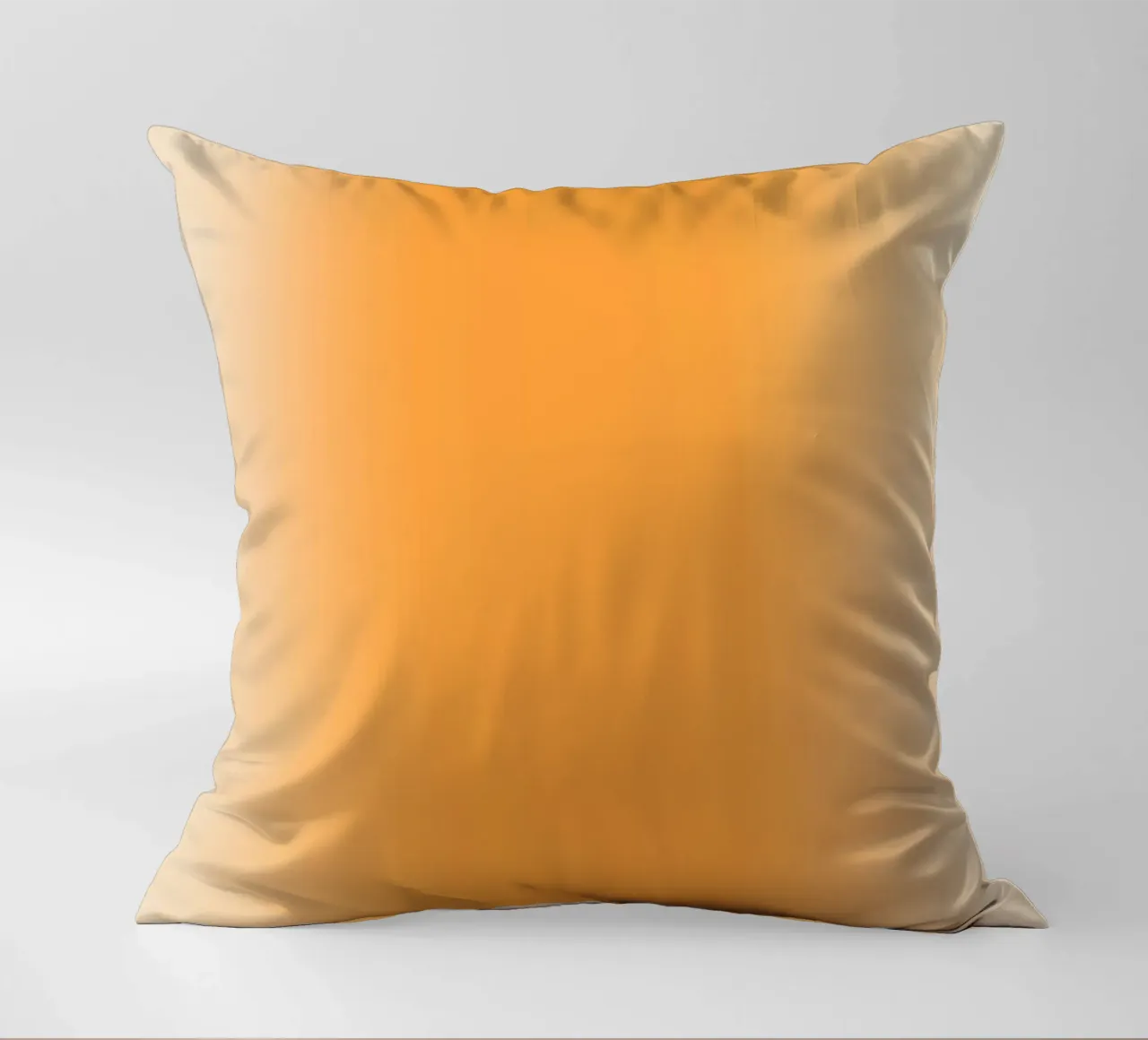Lebendige Orange Sonnenuntergang Aura Gradient Abstrakte Poster Kunst Kissen von homdeco