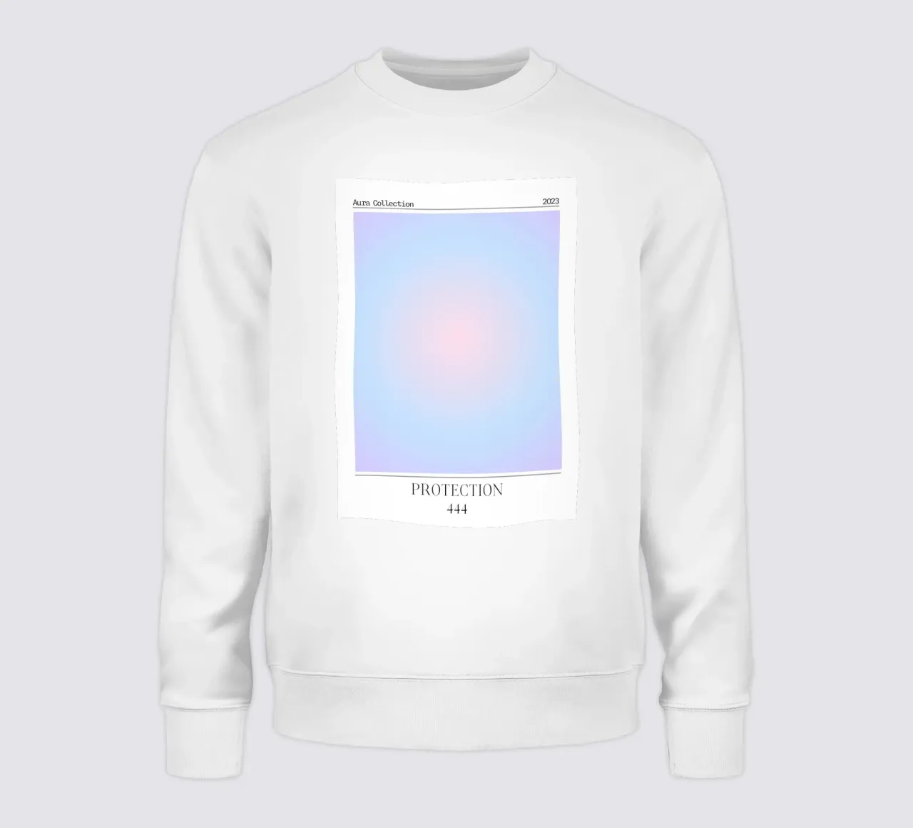 "Protezione" 444 Aura Collection Gradient Poster 2023 felpa da homdeco