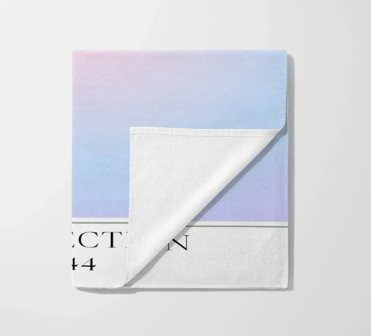 "Protezione" 444 Aura Collection Gradient Poster 2023 telo mare da homdeco