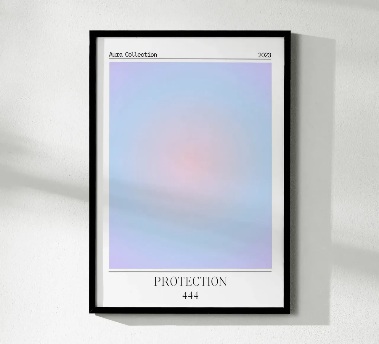 "Protezione" 444 Aura Collection Gradient Poster 2023 carta hahnemühle da homdeco