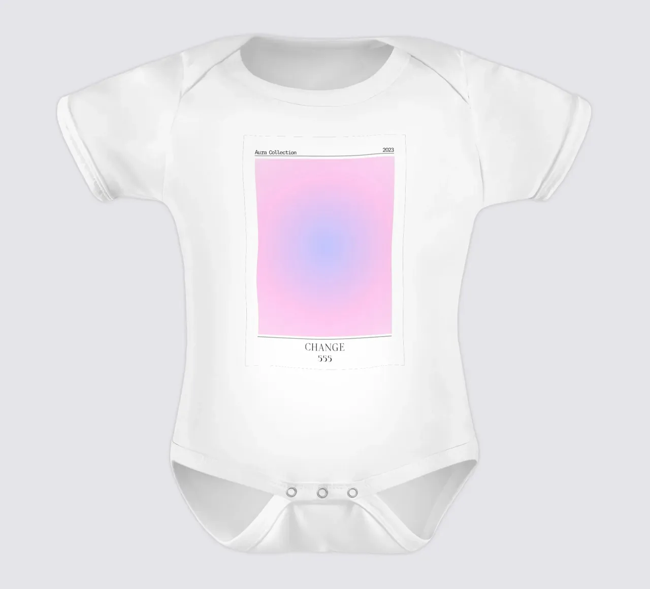 Angelo "Change" Numero 555 Aura Collection Poster 2023 body neonato maniche corte da homdeco
