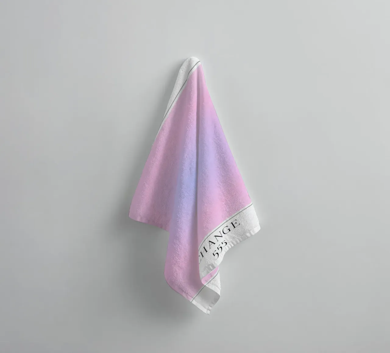 Angelo "Change" Numero 555 Aura Collection Poster 2023 asciugamano da bagno da homdeco