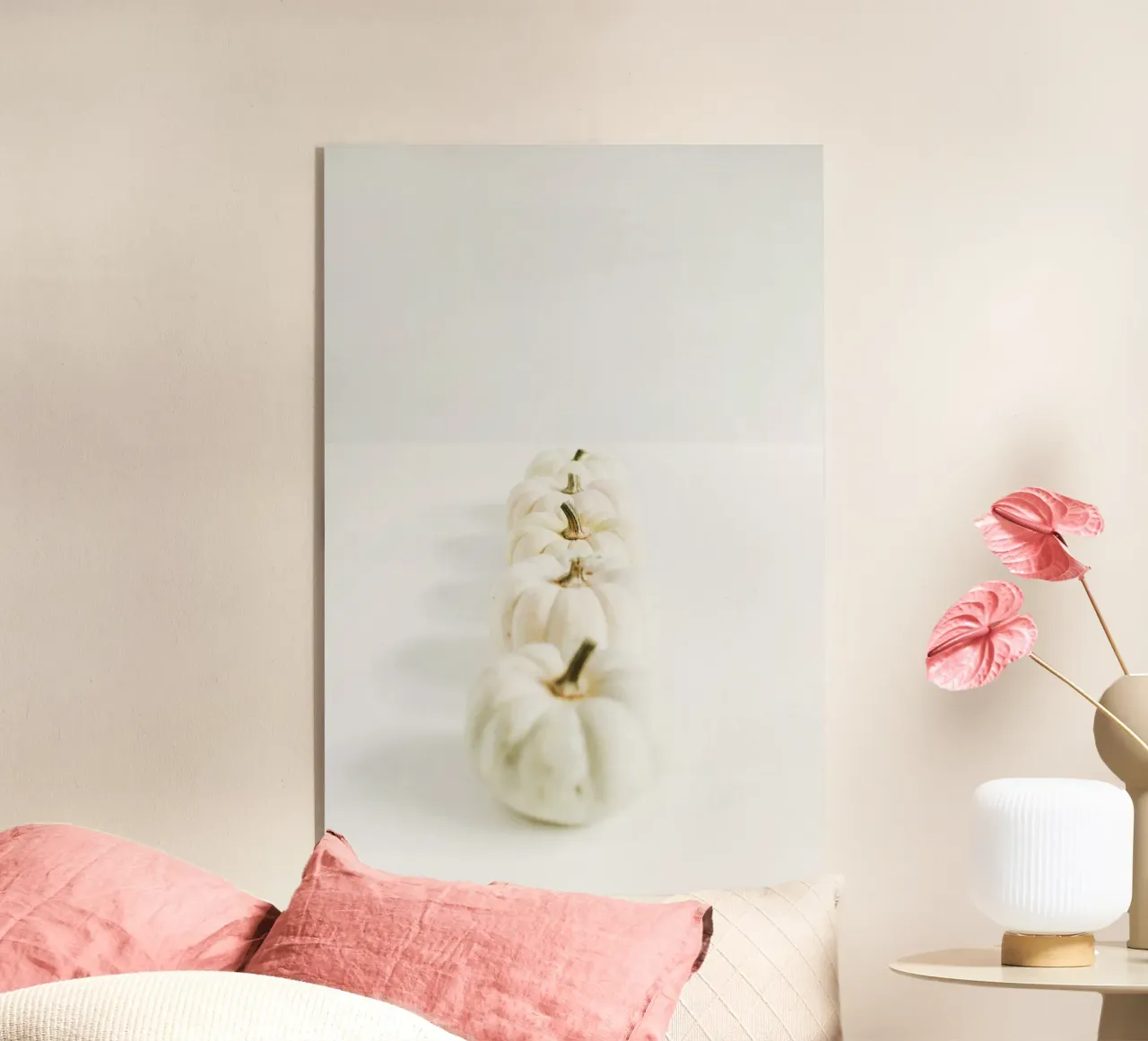 Bianchi d'autunno sussurranti plexiglass da PhotoVibe Decor