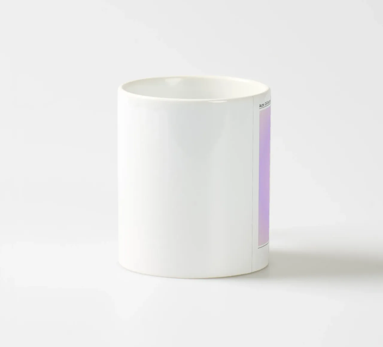 "Reflect" Angelo Numero 666 Aura Gradiente Poster 2023 tazza in ceramica da homdeco