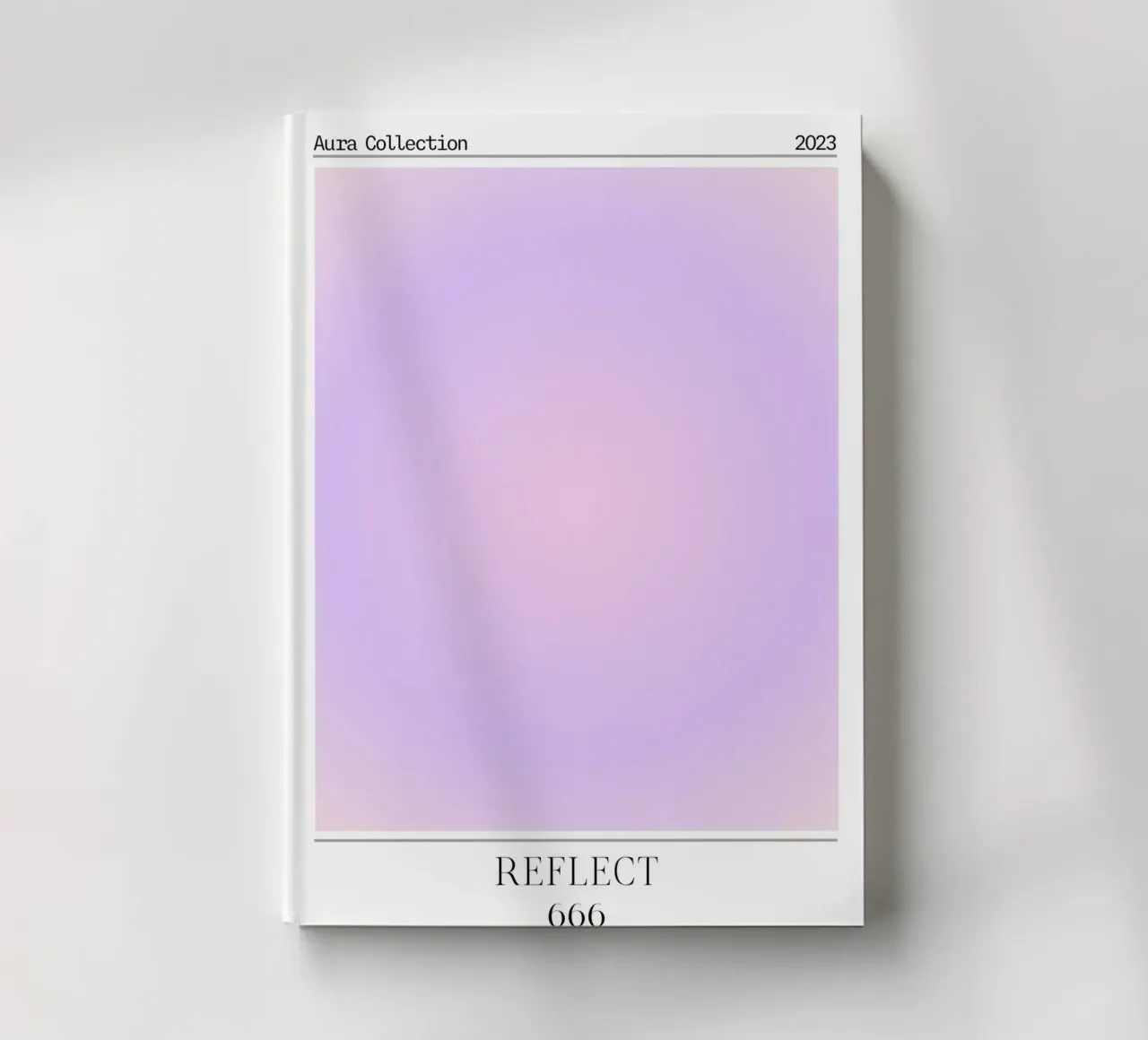 "Reflect" Angelo Numero 666 Aura Gradiente Poster 2023 diario da homdeco