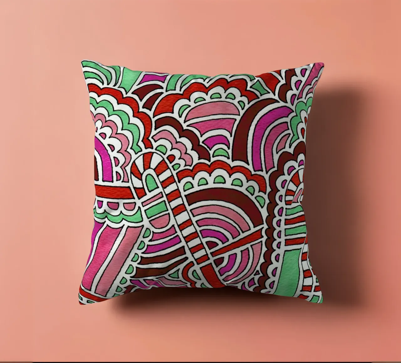 Candy Canes cuscino da KP Design