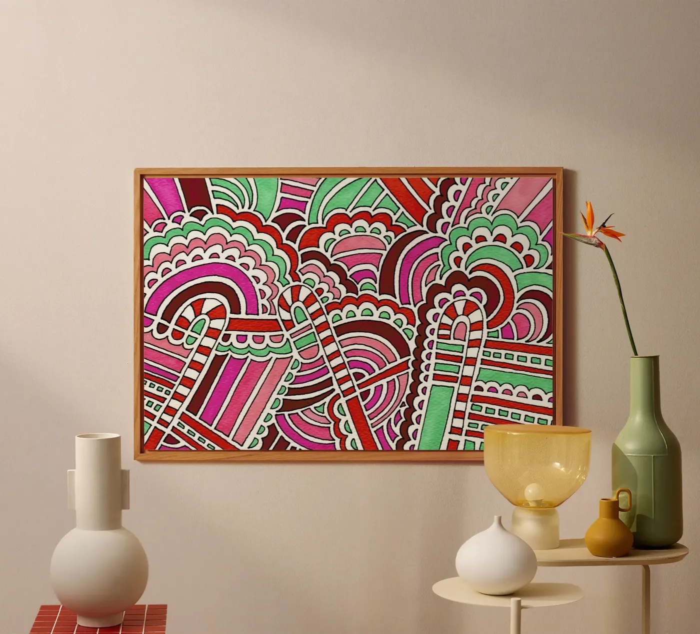 Candy Canes alluminio dibond da KP Design