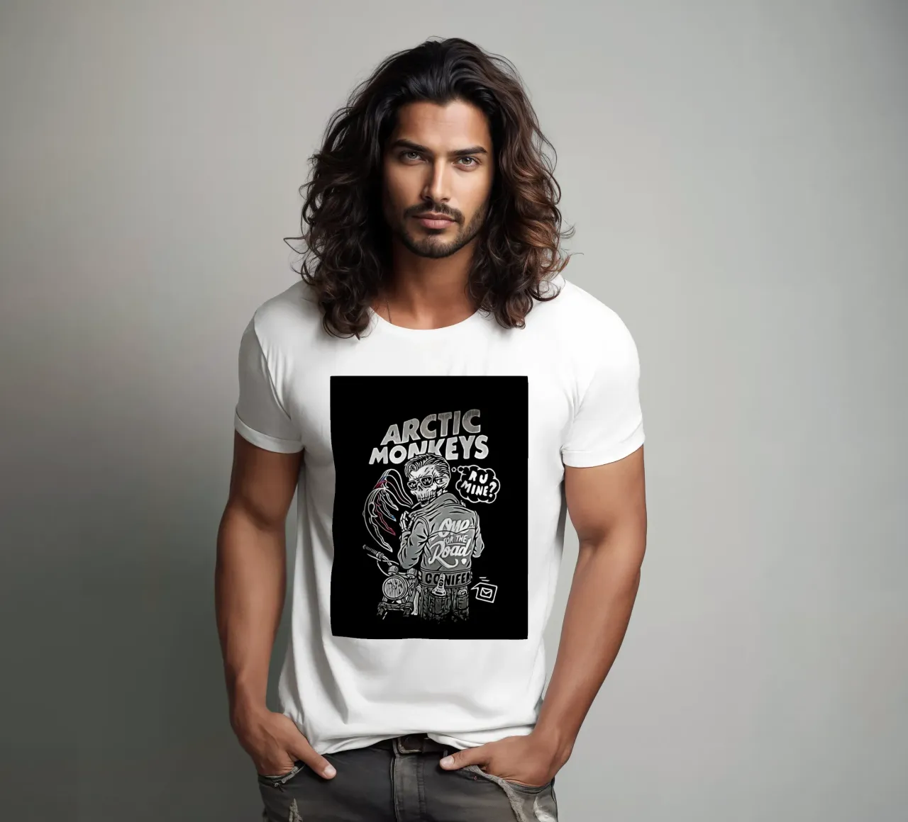 Arctic Monkeys 4 Art t-shirt da music soul